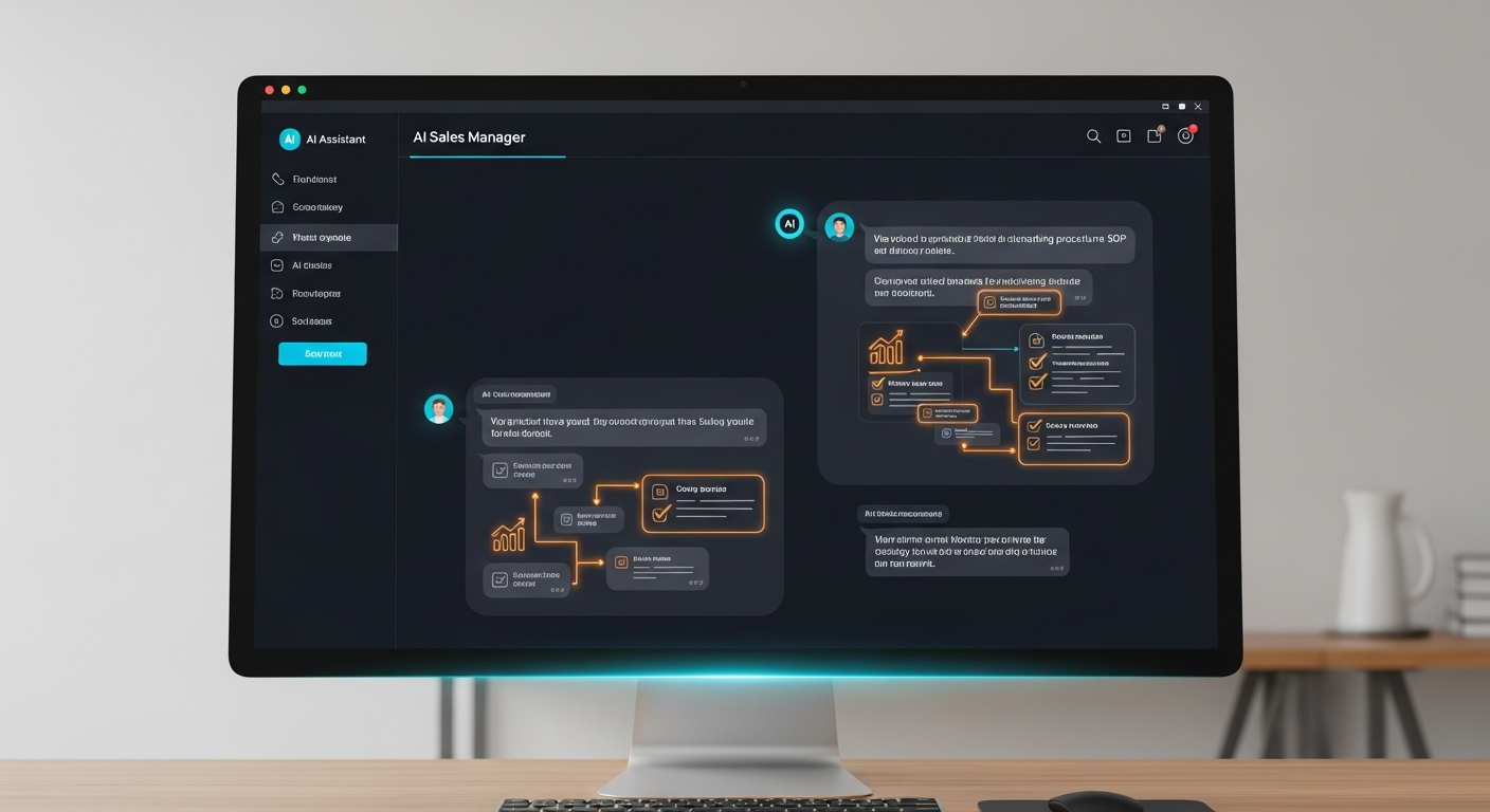 AI Manager chat interface